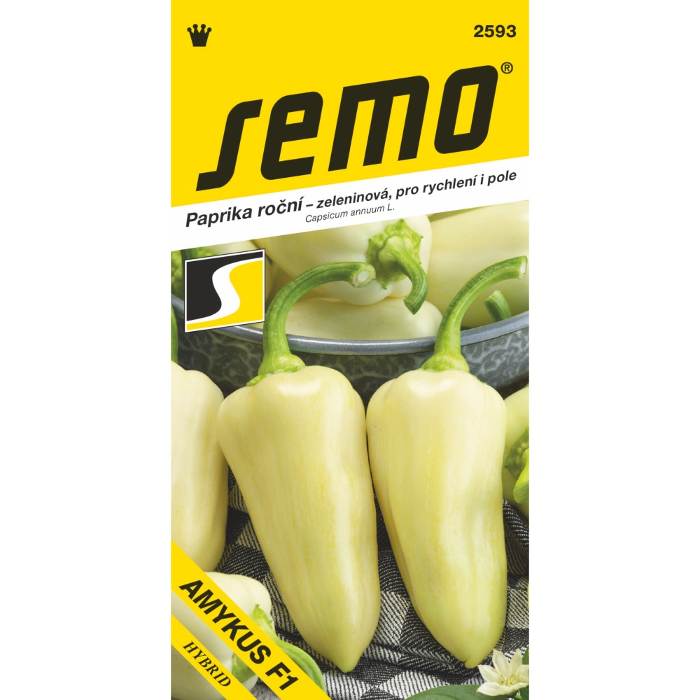 Osivo zeleniny - Paprika zeleninová Amykus F1 sladká