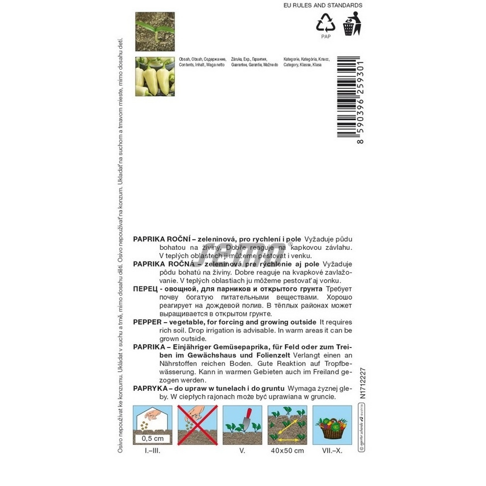 Paprika zeleninová Amykus F1 sladká-0