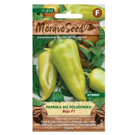 Osivo zeleniny - Paprika zeleninová BEJA F1 fóliák (MS)