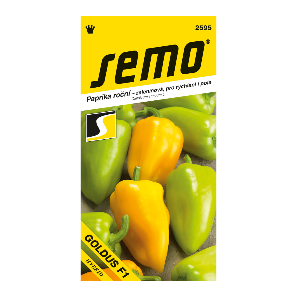 Osivo zeleniny - Paprika zeleninová Goldus F1 sladká