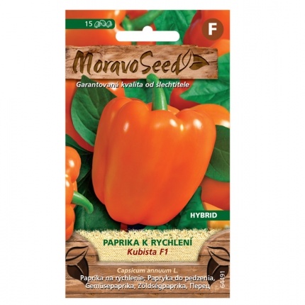 Osivo zeleniny - Paprika zeleninová KUBISTA F1 rychlení (MS)