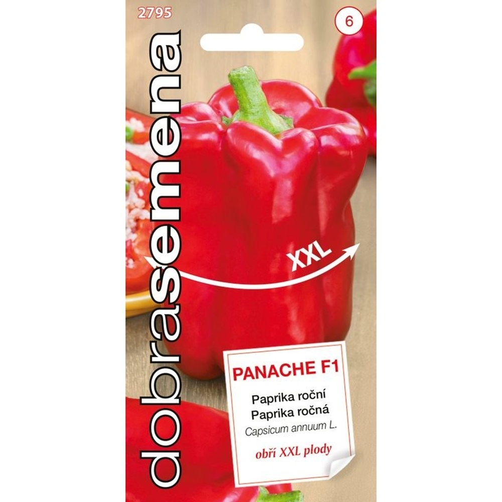 Osivo zeleniny - Paprika zeleninová Panache F1 (DS)