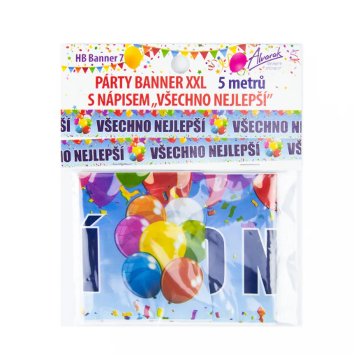 Dětské zboží - Párty banner extra dlouhý 5m