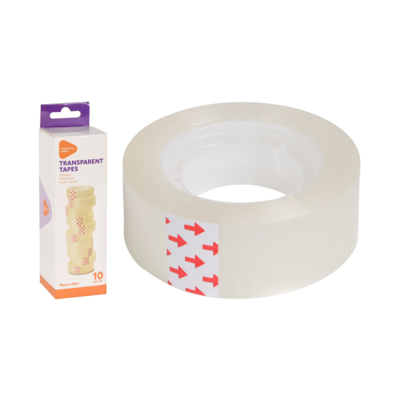 Hobby dílna - Páska lepící 1,5cm v krabičce 10ks