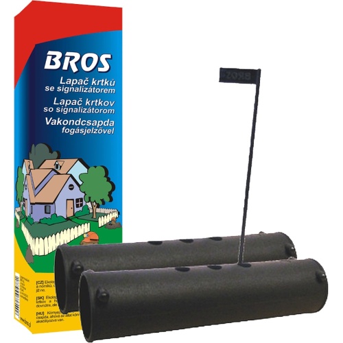 Přípravky a odpuzovače zvířat - Past trubková se signalizací BROS