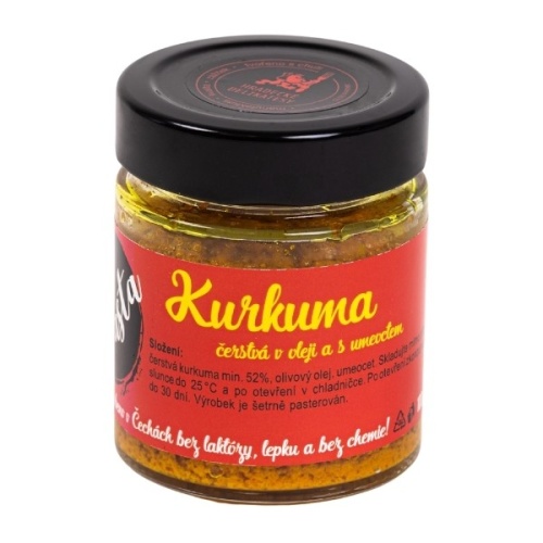 Zeleninové pochoutky - Pasta z čerstvé kurkumy 100g