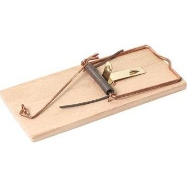 Přípravky a odpuzovače zvířat - Pastička dřevěná malá myš BROS