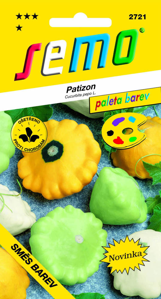 Osivo zeleniny - Patizon směs barev PALETA