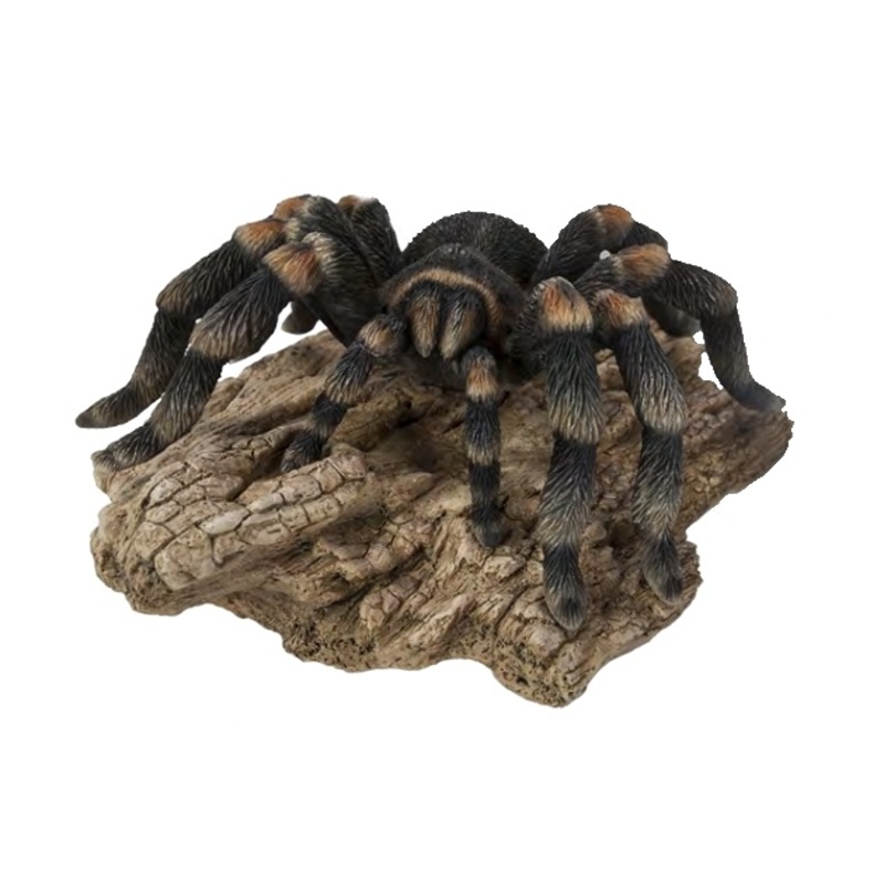 Dekorační figurky zvířat - Pavouk Sklípkan/tarantule polyresinový 24cm
