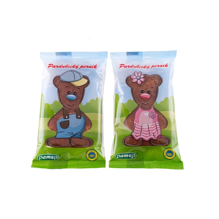 Sladké pochoutky - Perník medvěd v cukrové polevě mix 30g