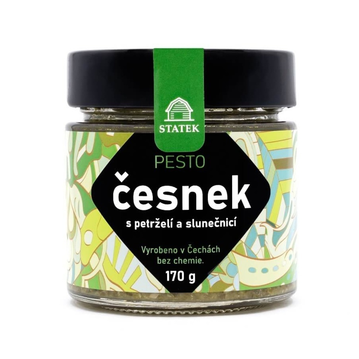 Zeleninové pochoutky - Pesto česnekové s petrželí 170g Hradecké delikatesy