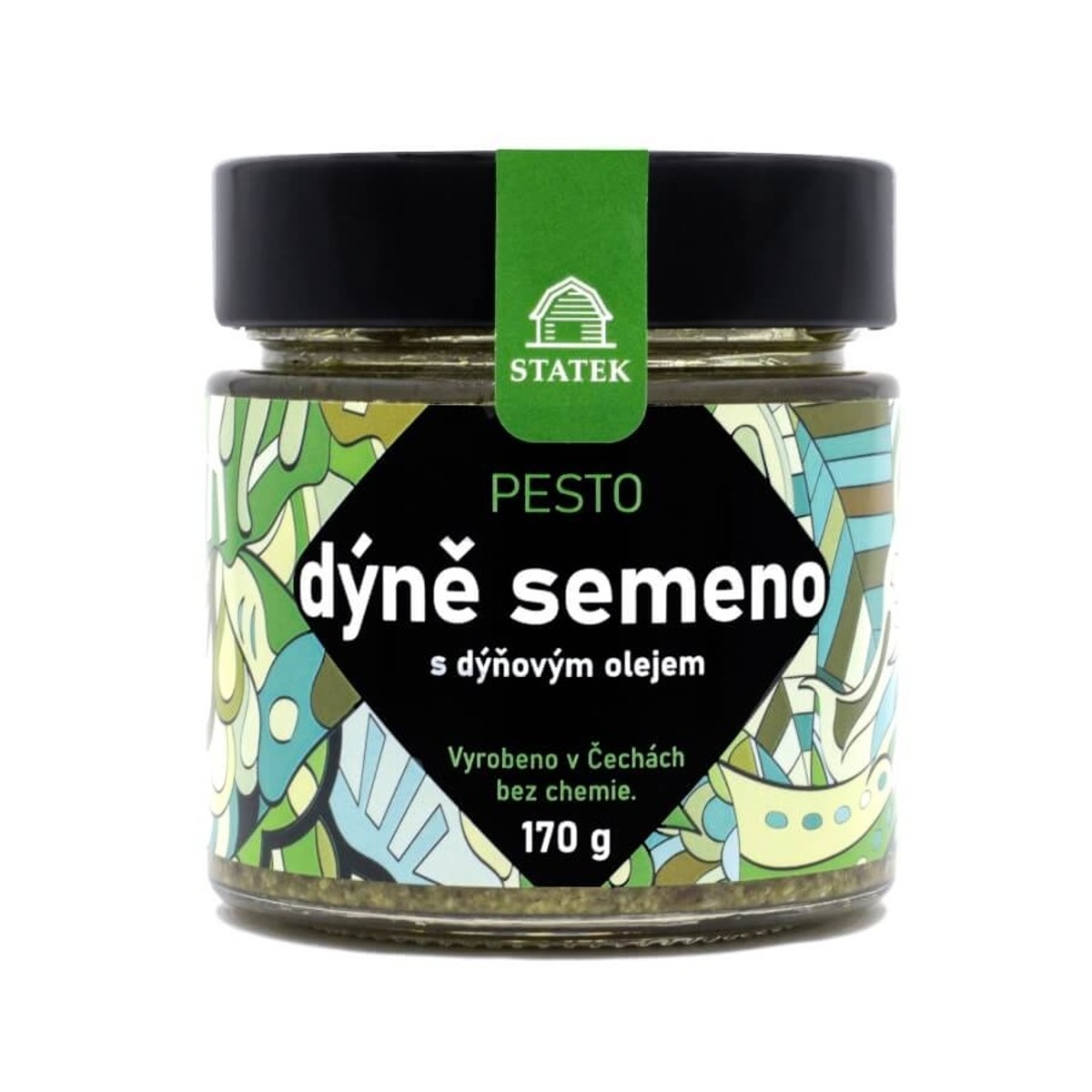 Zeleninové pochoutky - Pesto z dýňových semínek 170g Hradecké delikatesy