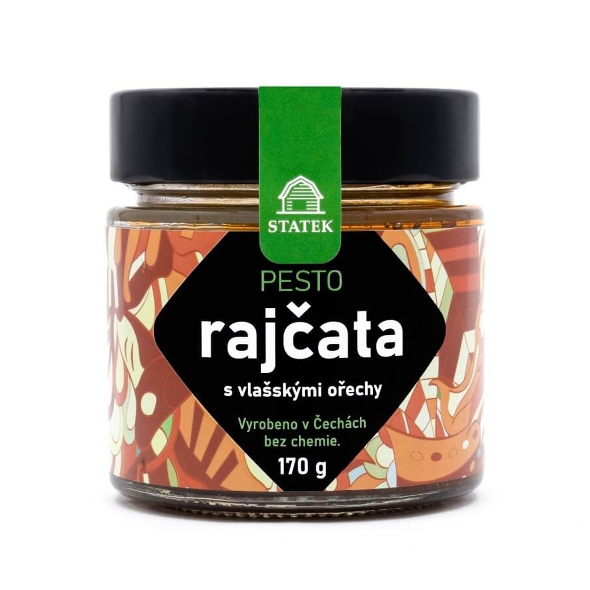 Zeleninové pochoutky - Pesto z rajčat San Marzano 170g Hradecké delikatesy