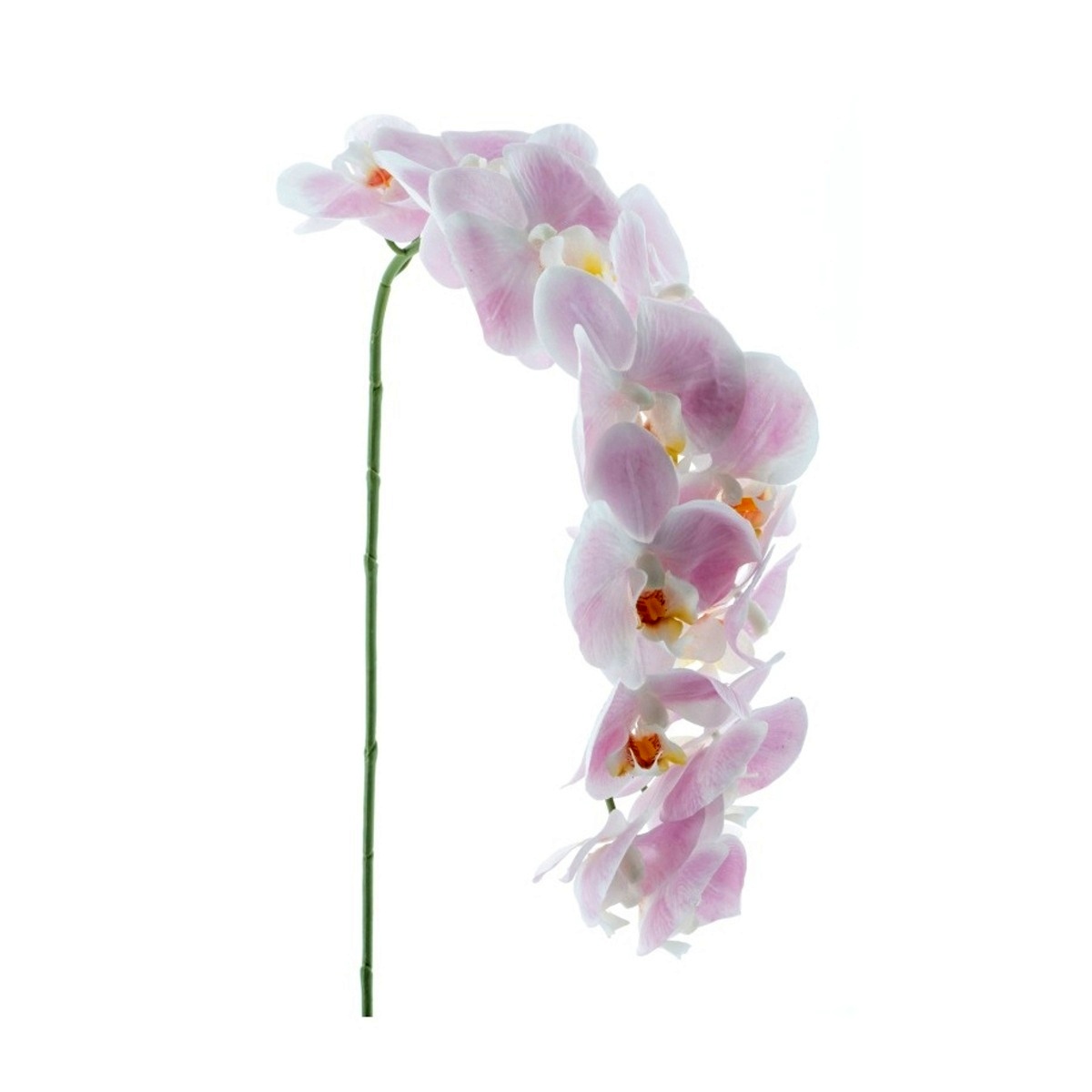 Celoroční umělé květiny - Phalaenopsis BENSA řezaný převislý umělý růžový 111cm