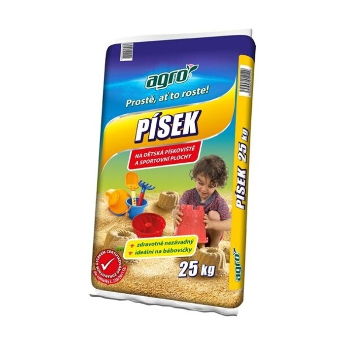 Substráty a mulče - Písek 25kg