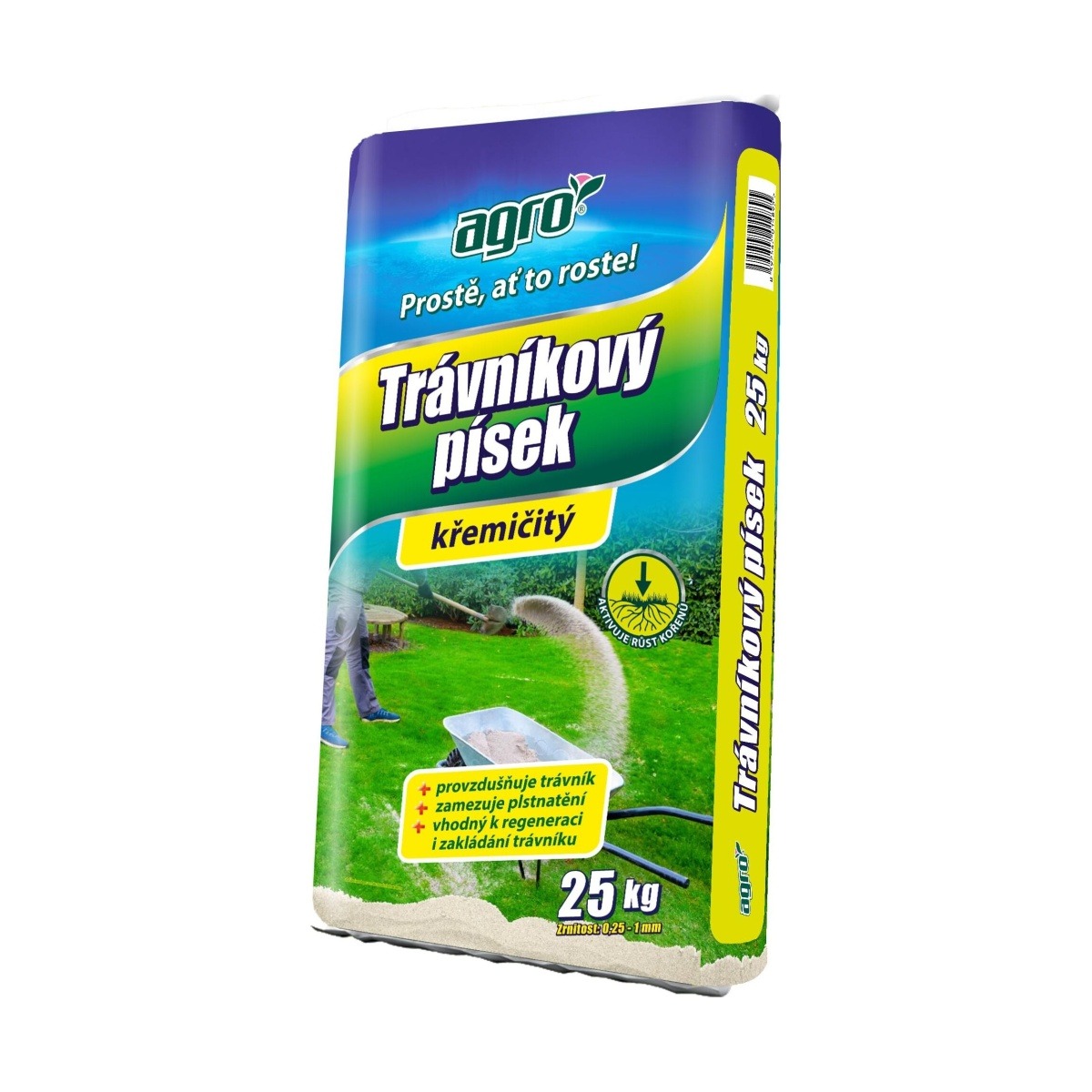 Substráty a mulče - Písek trávníkový 25kg