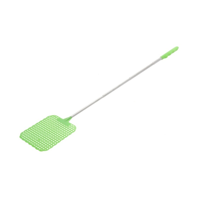 Domácí potřeby - Plácačka na mouchy teleskopická 56cm mix barev