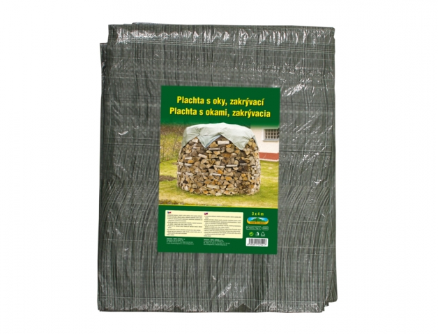 Fólie, textilie a plachty - Plachta kašířovaná nepromokavá 3x4m