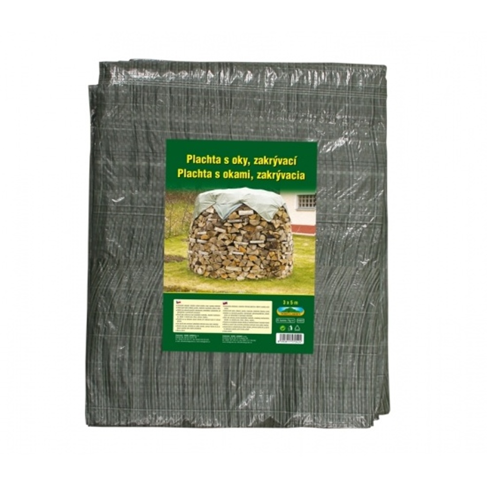 Fólie, textilie a plachty - Plachta kašířovaná nepromokavá 3x5m