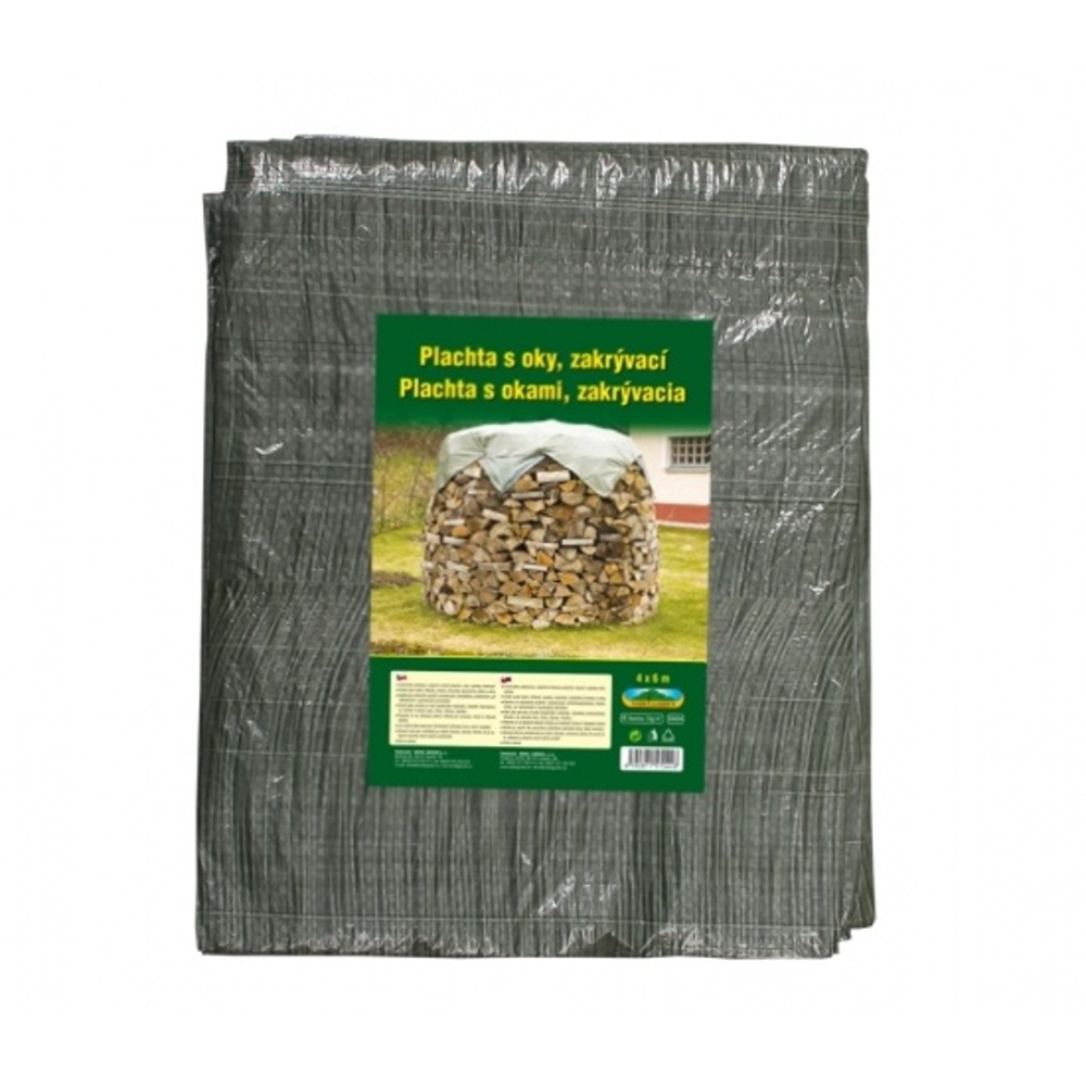 Fólie, textilie a plachty - Plachta kašířovaná nepromokavá 4x6m