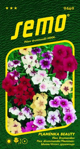 Osivo letniček - Plaménka Flox směs Beauty