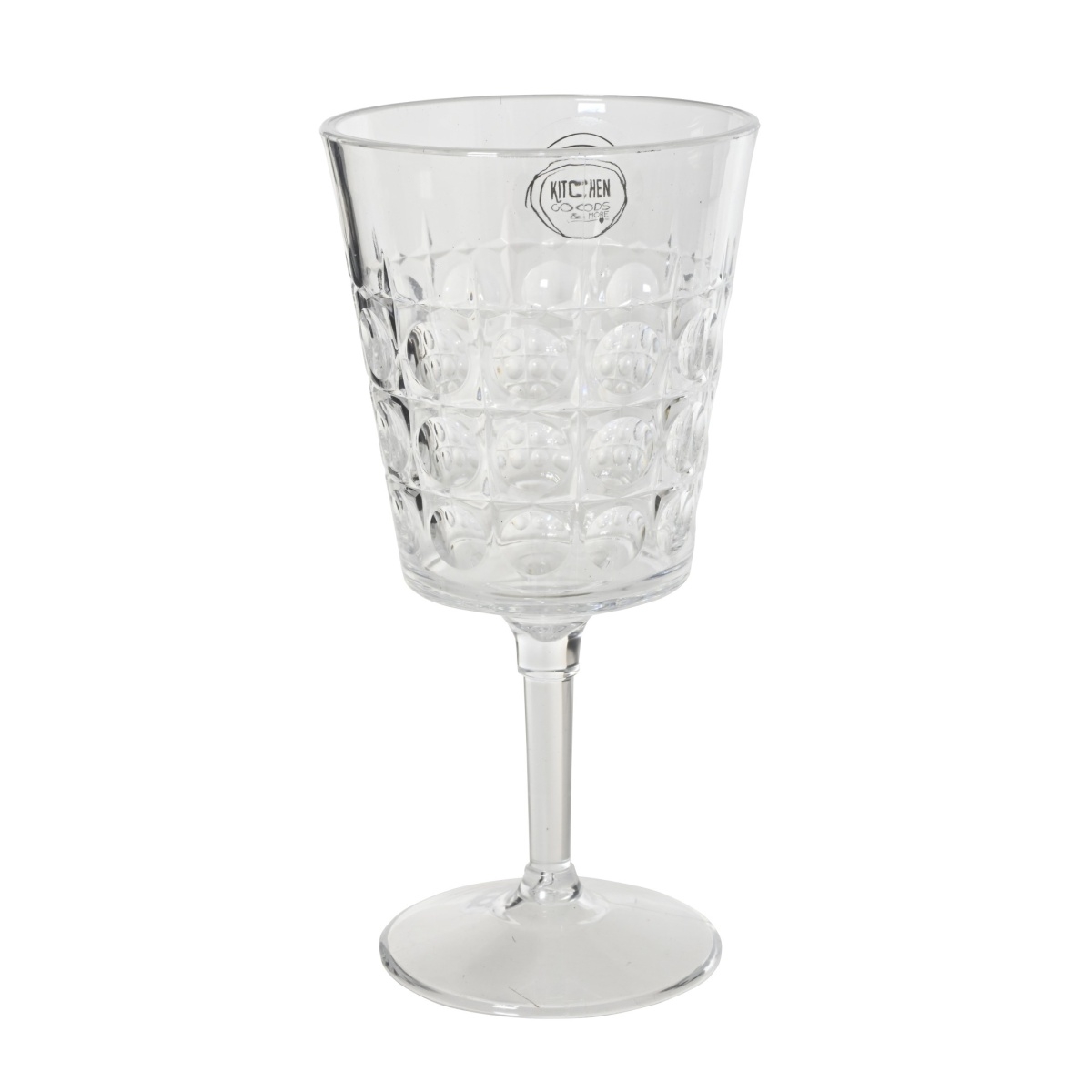 Párty nádobí - Plastová sklenice na víno KITCHEN GOODS 360ml