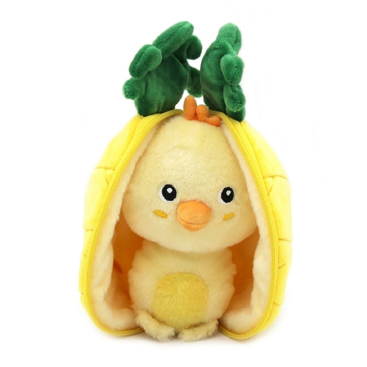 Dětské zboží - Plyšová hračka FLIPETZ 2v1 kuře/ananas NUGGET 20cm