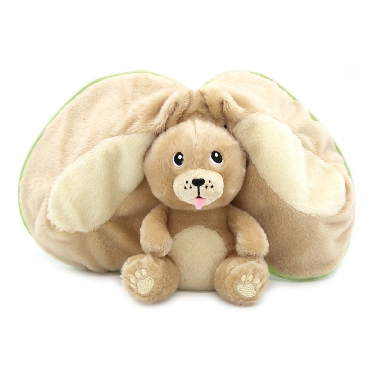 Plyšová hračka FLIPETZ 2v1 pes/jablko CROCKET 20cm-1