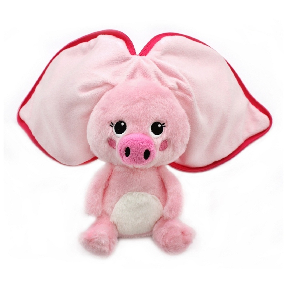 Plyšová hračka FLIPETZ 2v1 prase/ředkvička PIGLET 20cm-1