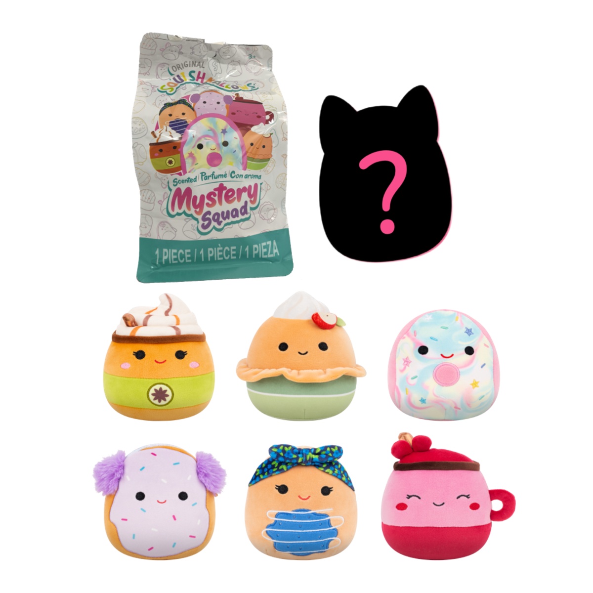 Dětské zboží - Plyšová hračka SQUISHMALLOWS - Mystery svačinka mix 13cm