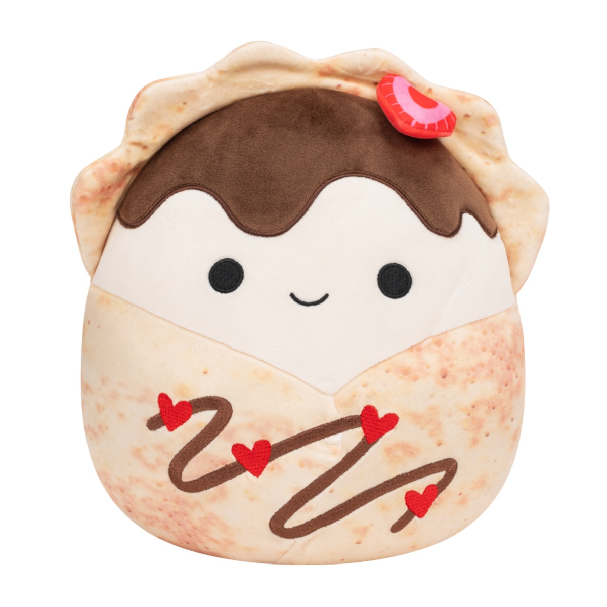 Dětské zboží - Plyšová hračka SQUISHMALLOWS palačinka s jahodou GASTEN 20cm