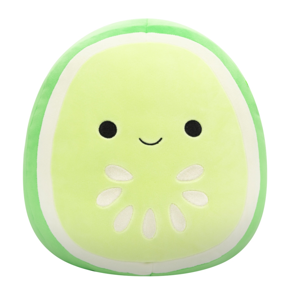 Dětské zboží - Plyšová hračka SQUISHMALLOWS plátek okurky CARMICHAEL 30cm