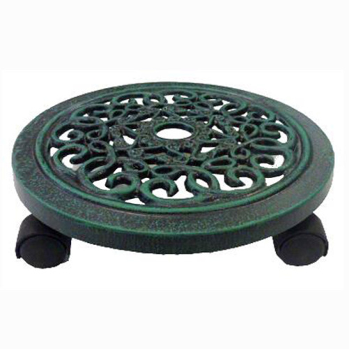 Květináče - Podložka na kolečkách litina 25cm