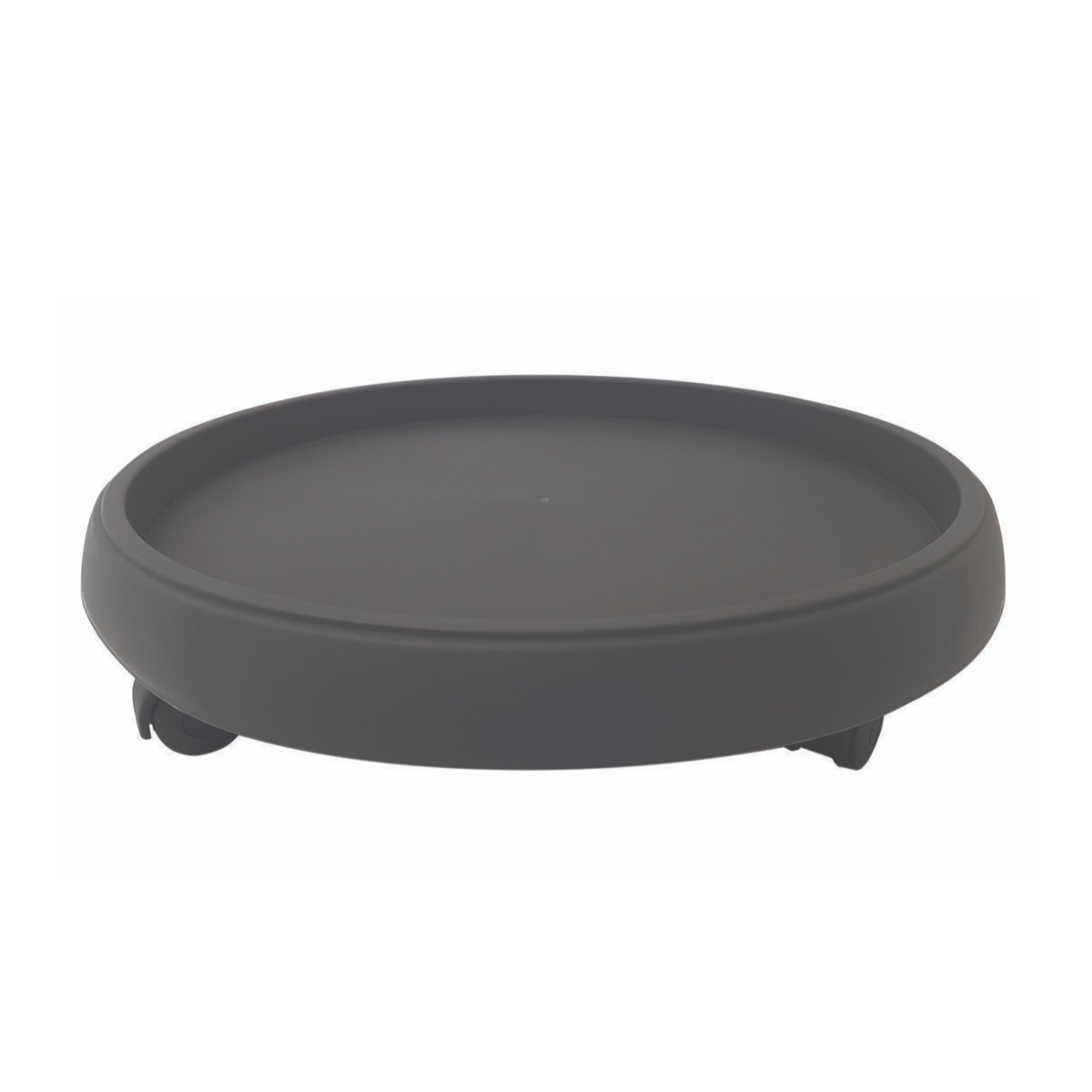 Podložky na kolečkách - Podložka na kolečkách plastová antracitová 40cm