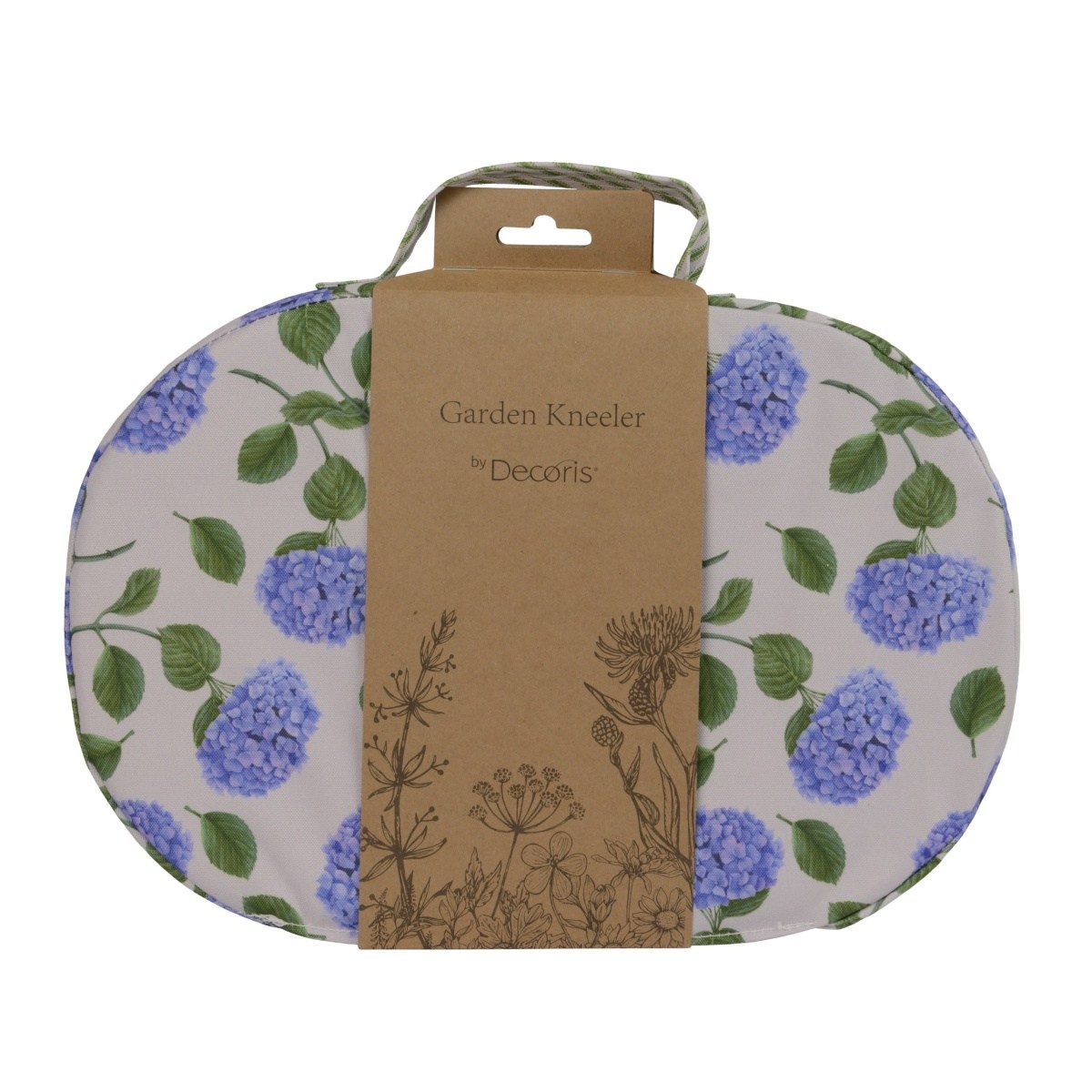 Hobby dílna - Podložka pod kolena s hortenziemi 33x23cm