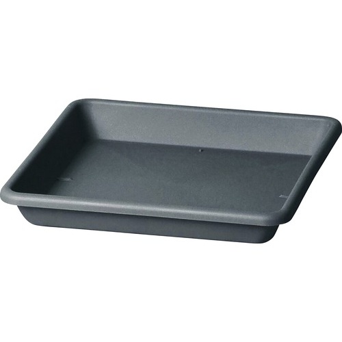 Misky a podmisky - Podmiska hranatá plast antracit 36cm