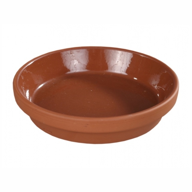 Misky a podmisky - Podmiska keramická KLASIK terakotová 20cm