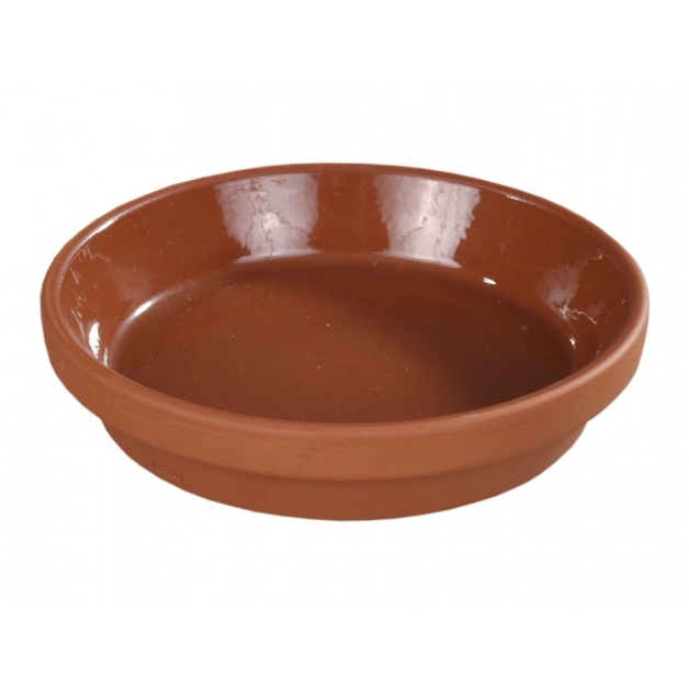 Misky a podmisky - Podmiska keramická KLASIK terakotová 26cm