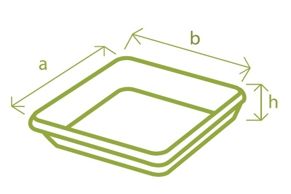 Podmiska Lotos plast 18cm čokoláda-0
