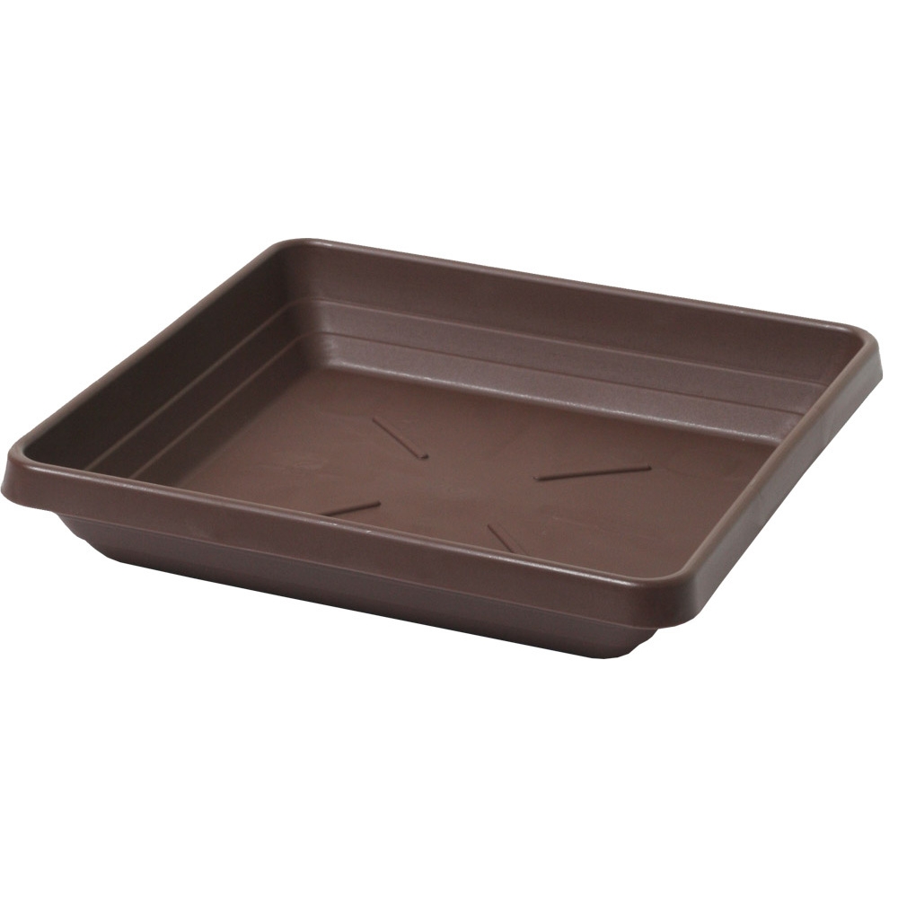 Misky a podmisky - Podmiska Lotos plast 20cm čokoláda