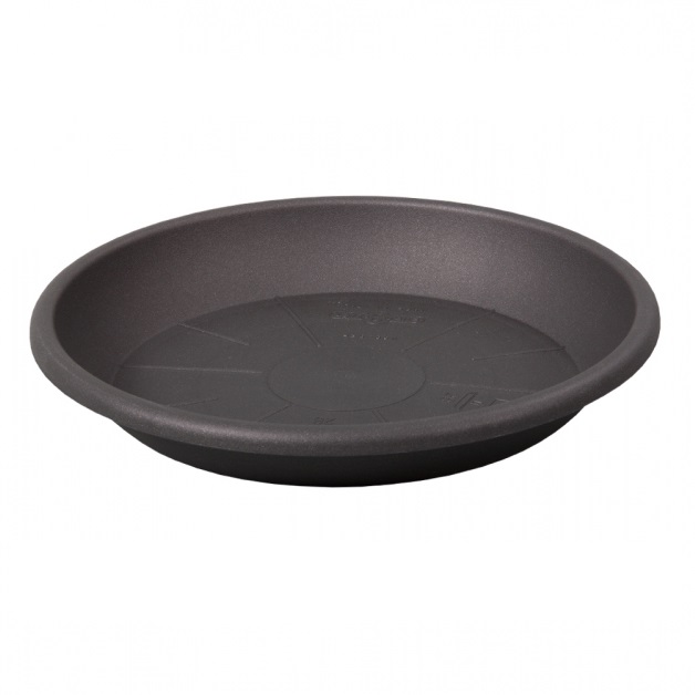 Misky a podmisky - Podmiska MEDEA plast 20cm antracit