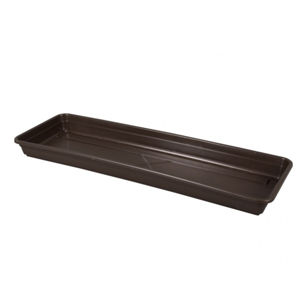 Misky a podmisky - Podmiska pod truhlík LOBELIA plastová hnědá 60cm