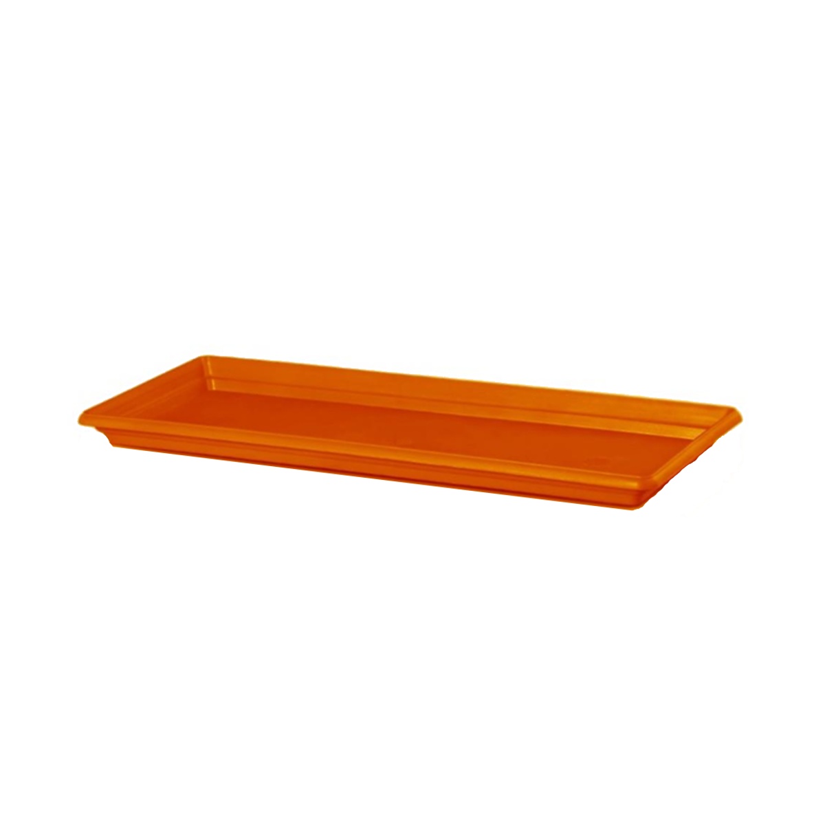 Misky a podmisky - Podmiska pod truhlík plastová FESTONE oranžová 45cm
