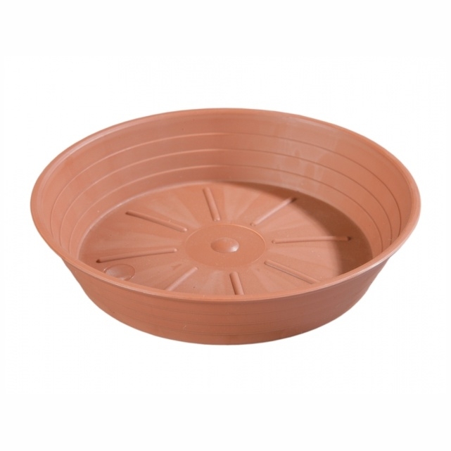 Misky a podmisky - Podmiska PRIMAVERA plast 38cm terakota