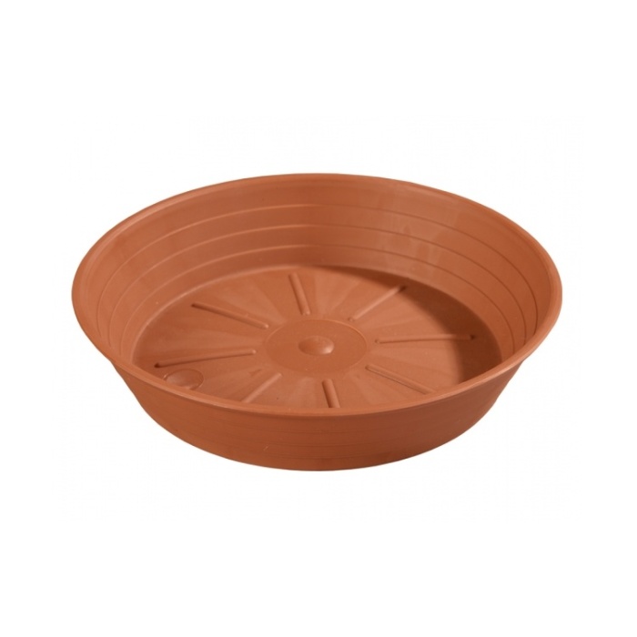 Misky a podmisky - Podmiska PRIMAVERA plastová terakotová 46cm