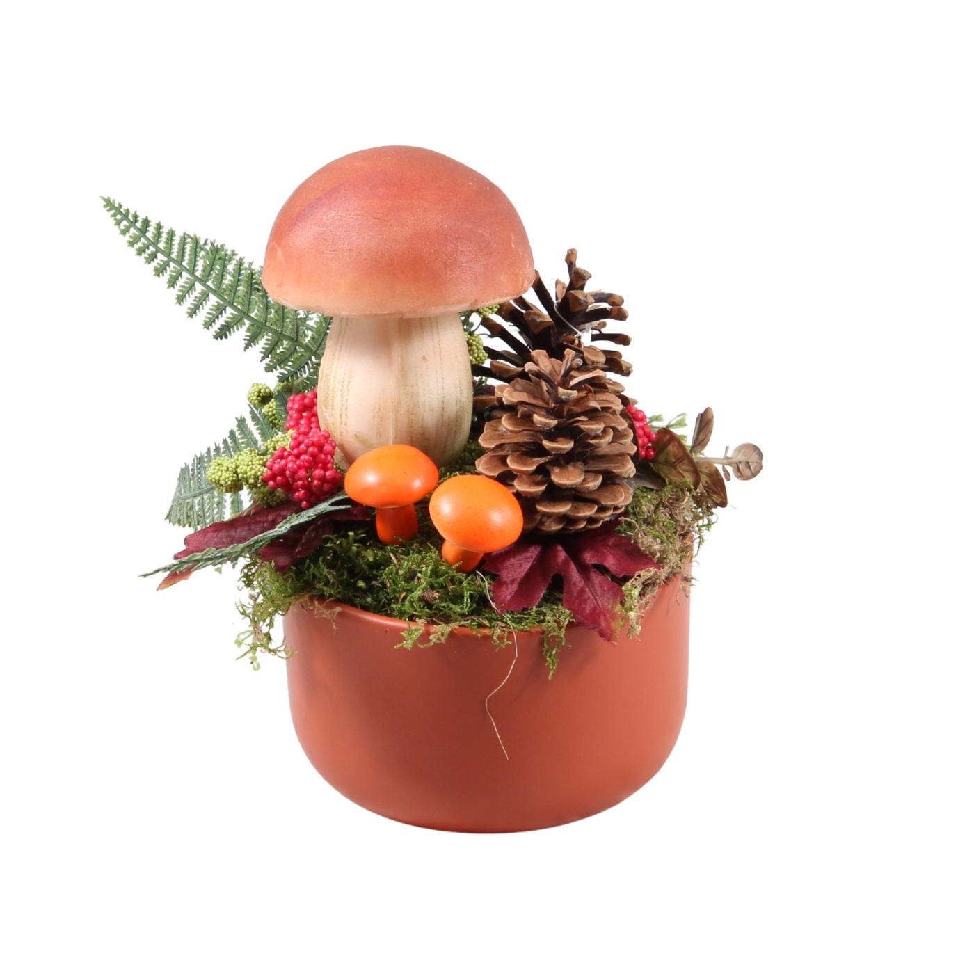 Podzimní truhlíky - Podzimní dary přírody keramická miska 14cm