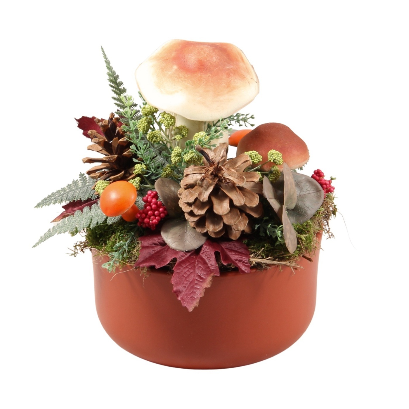 Podzimní truhlíky - Podzimní dary přírody keramická miska 18cm