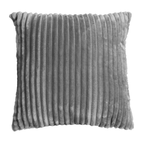 Polštáře a deky - Polštář ALANYA polyester pruhy šedá 45cm