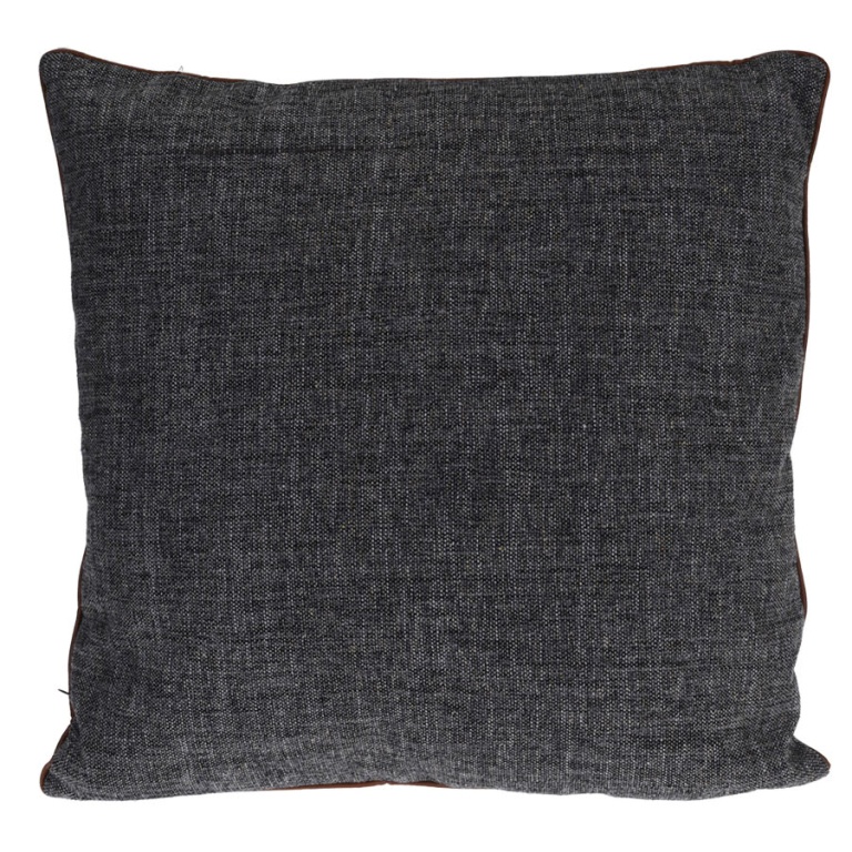 Polštář polyesterový 45cm šedý mix odstínů-1