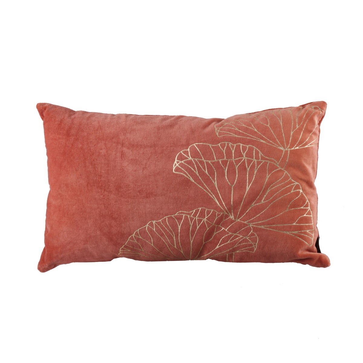 Polštáře a deky - Polštář polyesterový SOPHIE s listy červená 30x50cm
